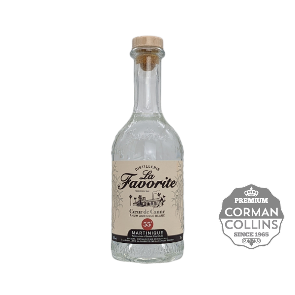 Image de LA FAVORITE 70 CL 55° BLANC COEUR DE CANNE