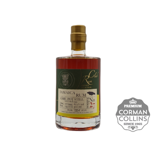 Image de CLARENDON 50 CL 67.1° 1995/2022 RUM CLUB