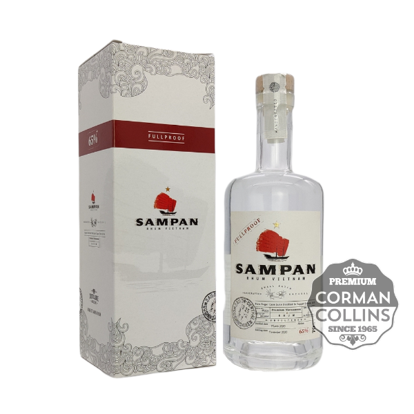 Image de RHUM SAMPAN 70 CL 65° AGRICOLA BLANC VIETNAM