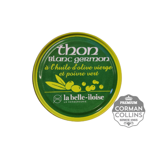 Image de THON GERMON POIVRE VERT 160 GR BELLE ILOISE