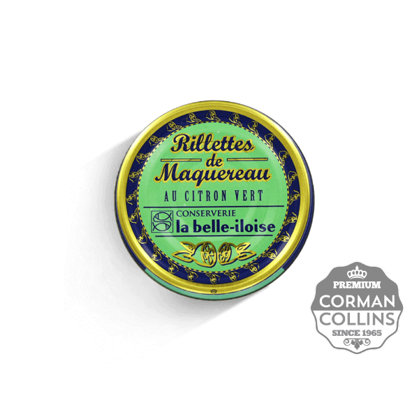 Image de RILLETTES MAQUEREAUX CITRON VERT 60 GR BELLE ILOISE