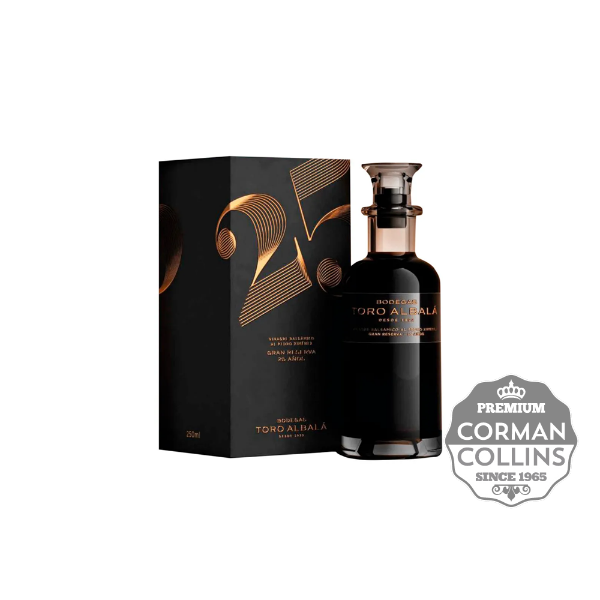 Image de VINAIGRE BALSAMIC 25 ANS 25 CL 6° TORO ALBALA