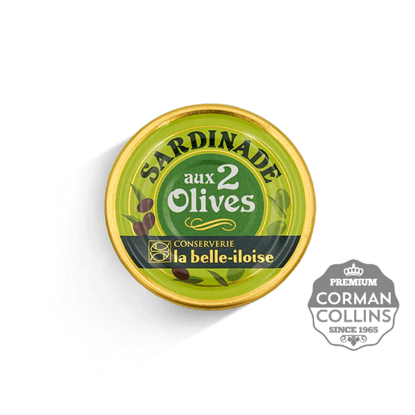 Image de SARDINADE AUX 2 OLIVES 60 GR BELLE ILOISE