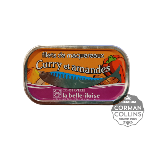 Image de MAQUEREAUX CURRY AMANDES 112 GR BELLE ILOISE