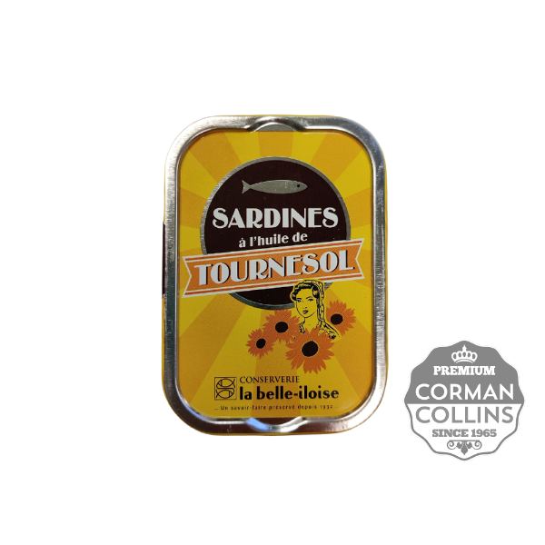 Image de SARDINES HUILE DE TOURNESOL 115 GR BELLE ILOISE