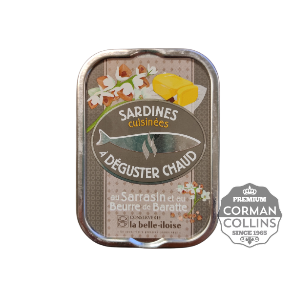 Image de SARDINES SARRASIN BEURRE DE BARATTE CHAUD 115 GR BELLE ILOISE