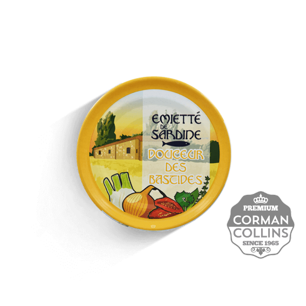 Image de EMIETTE SARDINES DOUCEUR DE BASTIDES 80 GR BELLE ILOISE