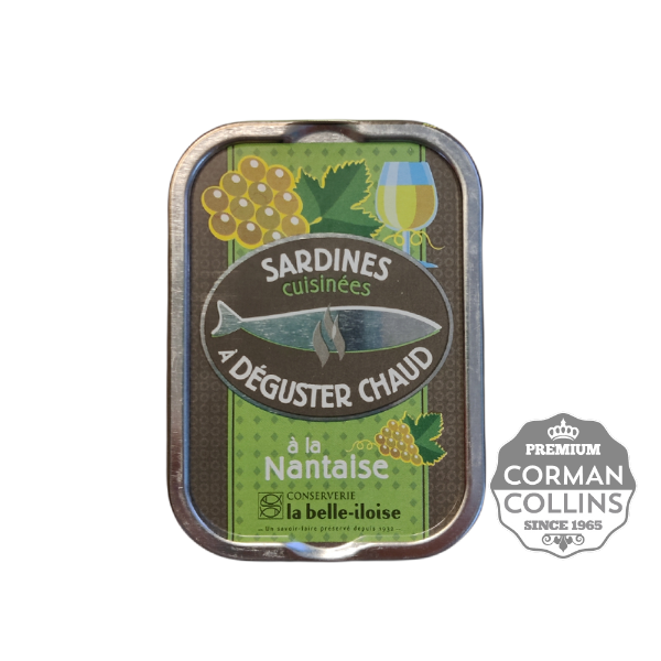 Image de SARDINES CUISINEES NANTAISE CHAUD 115 GR BELLE ILOISE