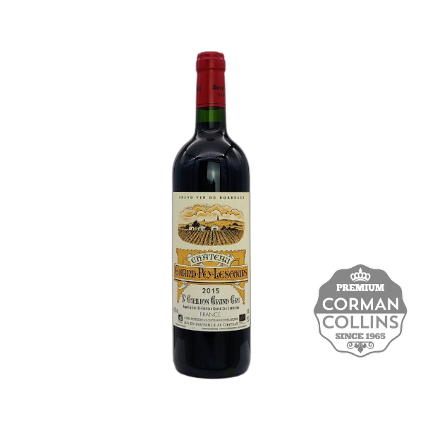 Image de PEY LESCOURS 2015 ST EMILION GRAND CRU