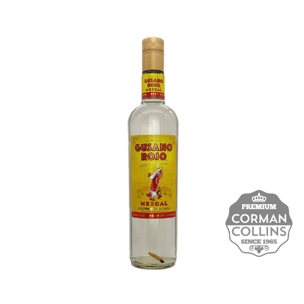 Image de MEZCAL GUSANO  70 CL 38°ROJO