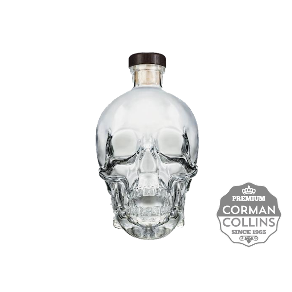 Image de VODKA CRYSTAL 70CL 40° TETE DE MORT