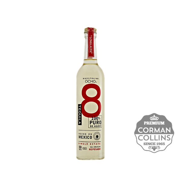 Image de TEQUILA 50 CL 40° OCHO REPOSADO