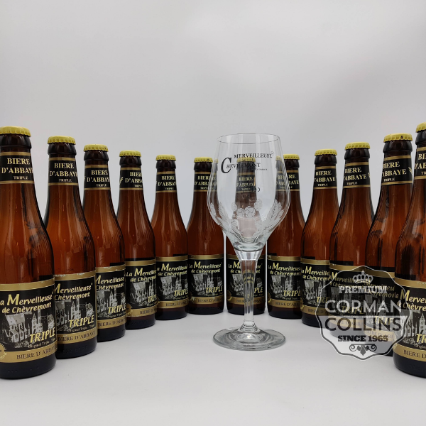 Image de CHEVREMONT 12 X 33CL TRIPLE + VERRE OFFERT