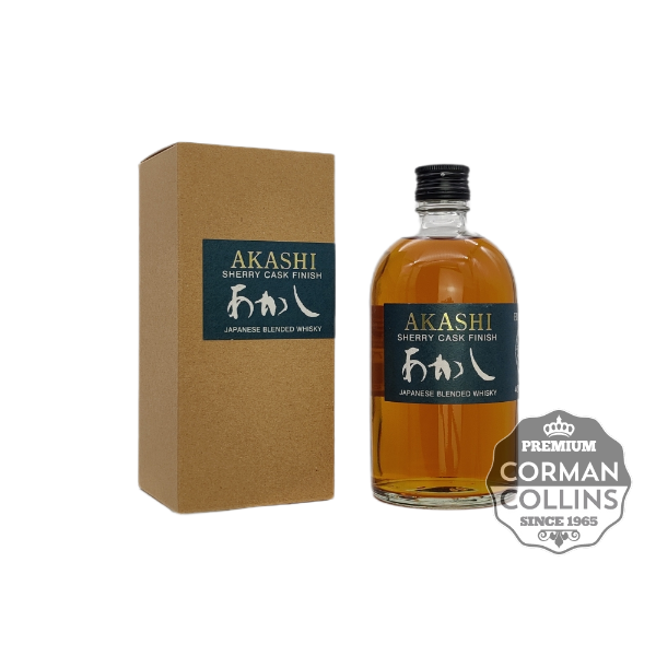 Image de AKASHI 50 CL 40° SHERRY CASK FINISH