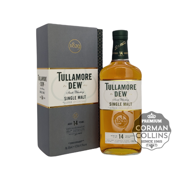 Image de TULLAMORE DEW 70 CL 41.3° 14 YO