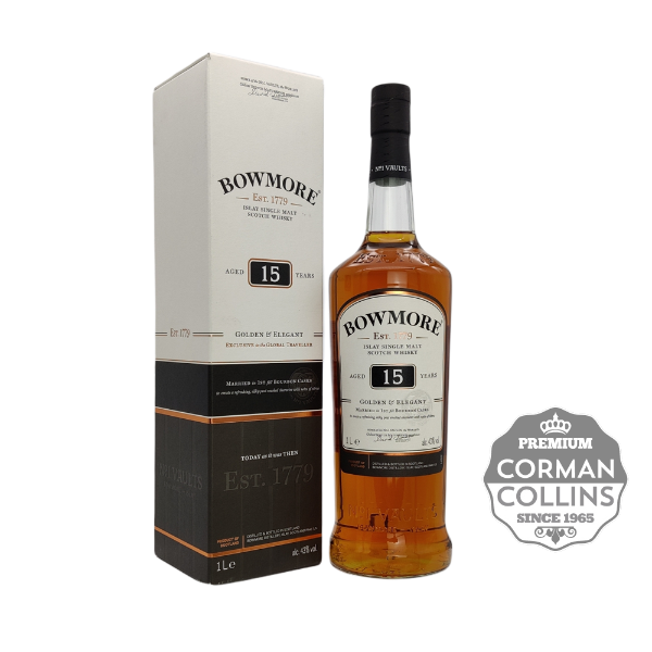 Image de BOWMORE 100 CL 43° 15 ANS