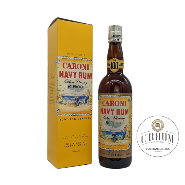 Image de CARONI NAVY RUM 90°PROOF REPLICA 51.4° 70CL