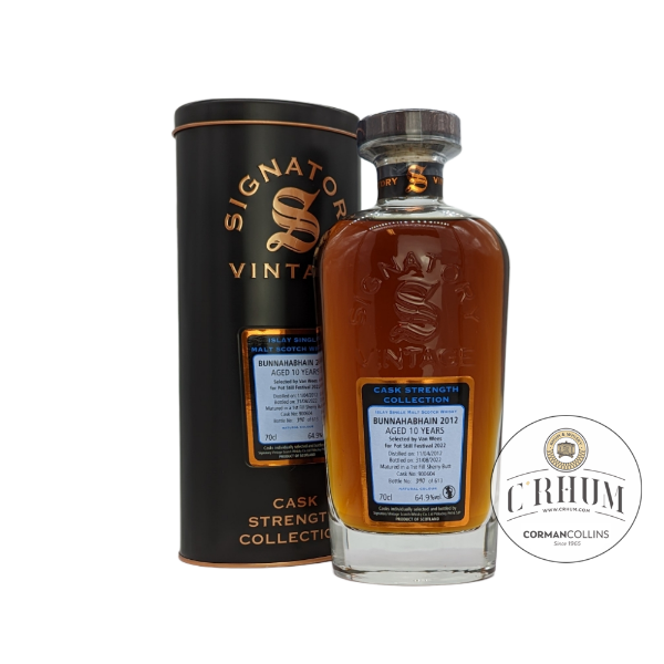 Image de BUNNAHABHAIN 2012 10Y SIGNATORY CSC 0.70CL 64.9°