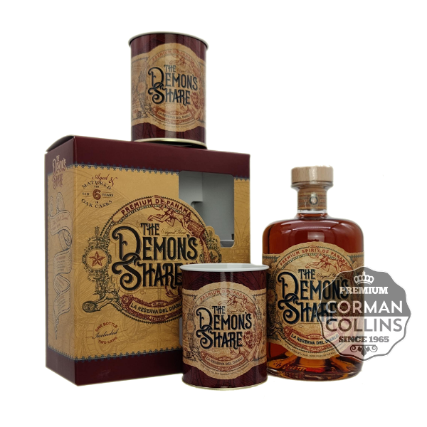 Image de DEMONS SHARE 70 CL 40° COFFRET +2 TINCUP