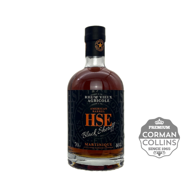 Image de RHUM HSE 70 CL 40° BLACK SHERRIF