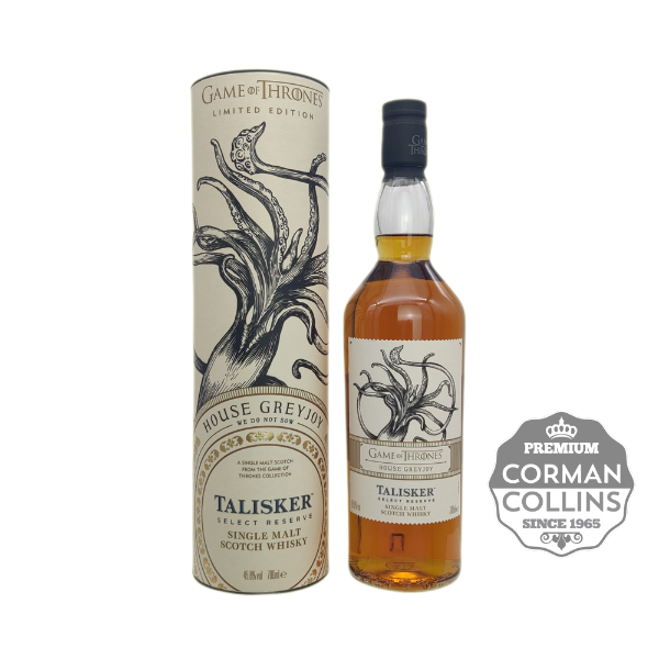 Image de TALISKER 70 CL 45.8° GREY JOY GAME OF THRONES