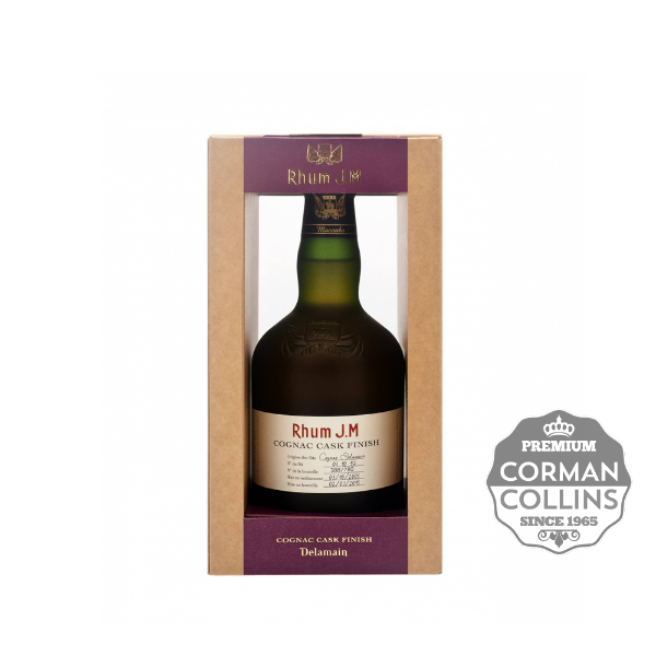 Image de RHUM J M 50 CL 41.2° 2006/2017 COGNAC CASK FINISH