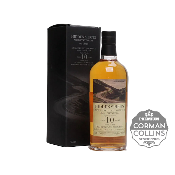 Image de GLEN GARIOCH 70 CL 54.6° 10 YO 2011/2021 HIDDEN SPIRITS