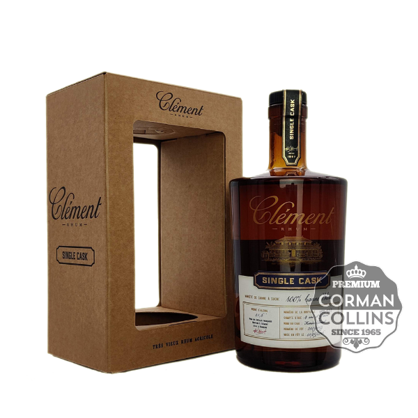 Image de RHUM CLEMENT 50 CL 41.6° SINGLE CASK CANNE BLEUE