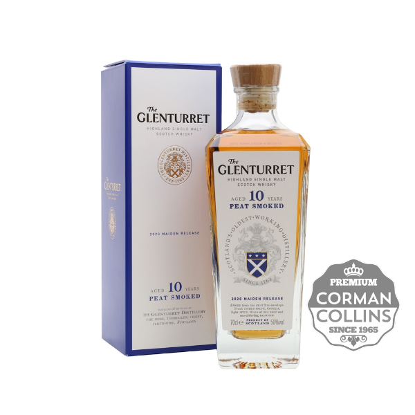 Image de GLENTURRET 70 CL 50° 10 ANS PEAT SMOKE