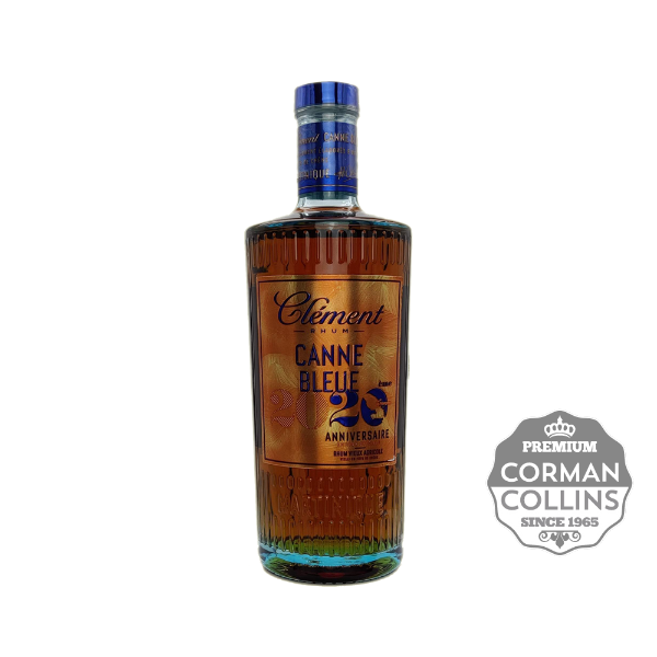 Image de RHUM CLEMENT 70 CL 42° CANNE BLEUE AGED 2020