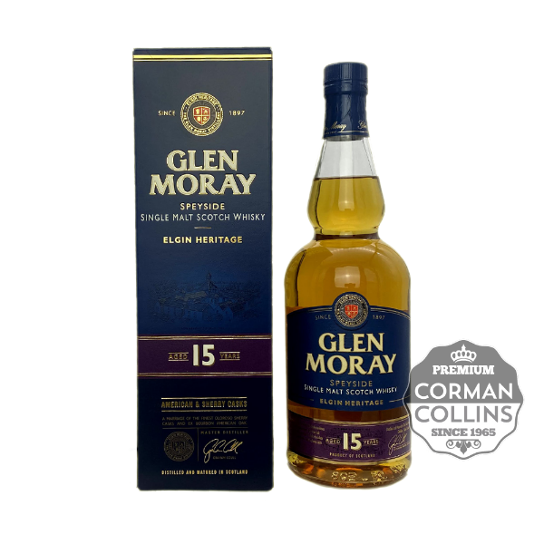 Image de GLEN MORAY 70 CL 40° 15 ANS OB**