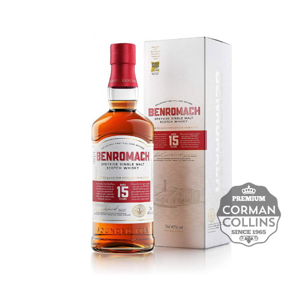 Image de BENROMACH 70CL 43° 15 ANS