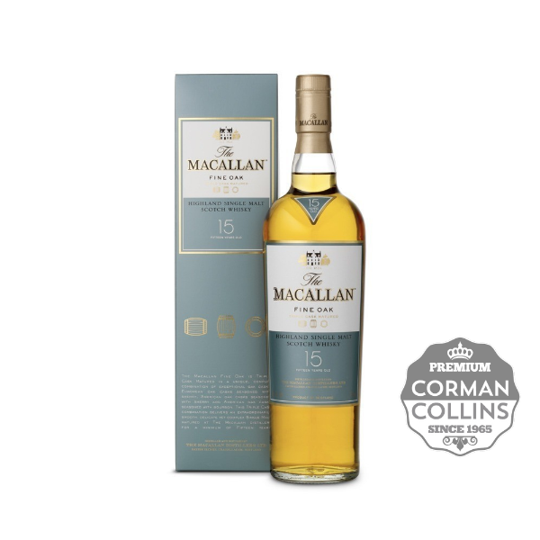 Image de MACALLAN 70CL 43° 15 YO FINE OAK