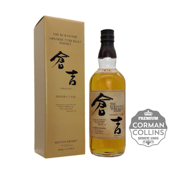 Image de KURAYOSHI 70 CL 43° SHERRY CASK PURE MALT