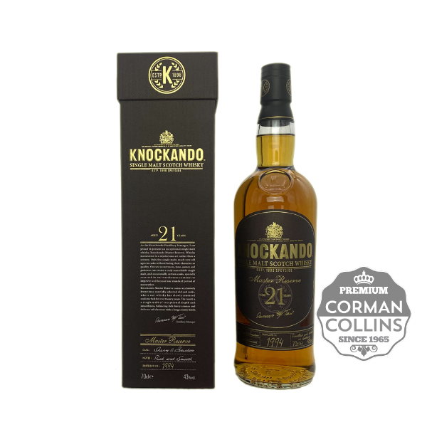 Image de KNOCKANDO 43° 70CL MASTER RESERVE 21ANS OB*