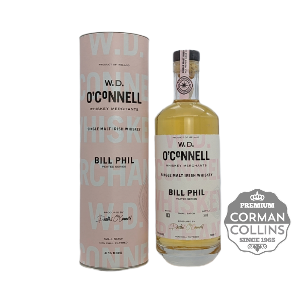 Image de W D O CONNELL 70 CL 47.5° BILL PHIL SINGLE MALT PEATED SERIE  IRLAND