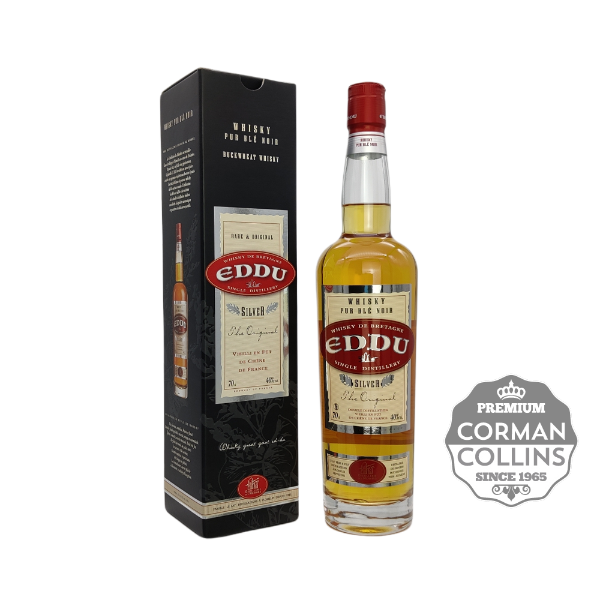 Image de EDDU SILVER 40° 70CL WHISKY BRETON
