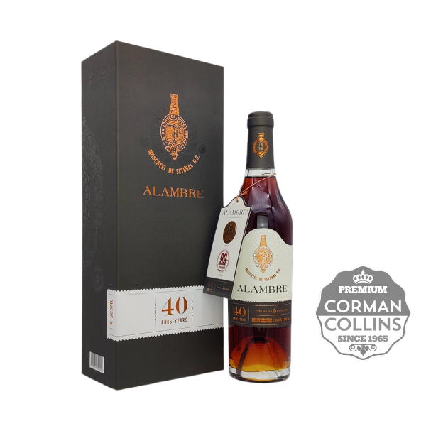 Image de ALAMBRE 50 CL 19° MOSCATEL 40 YO SETUBAL PORTUGAL