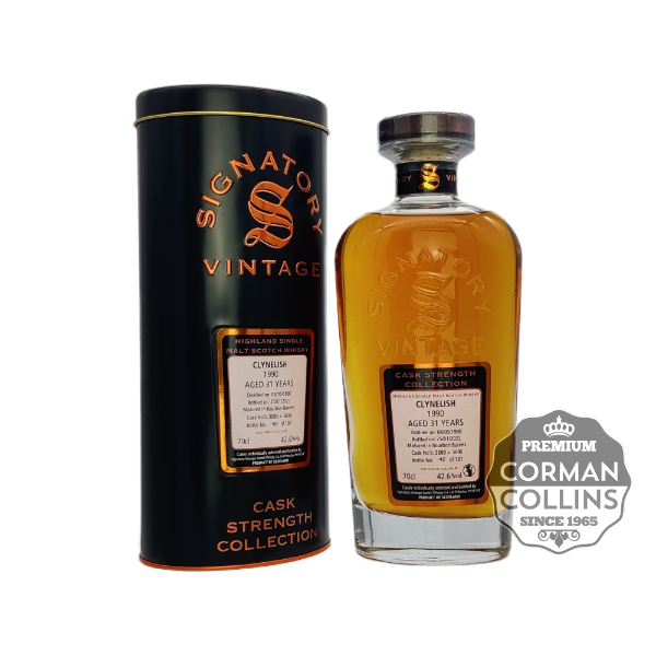 Image de CLYNELISH 70 CL 42.6° 1990 31 YO CASK COLLECTION SIGNATORY