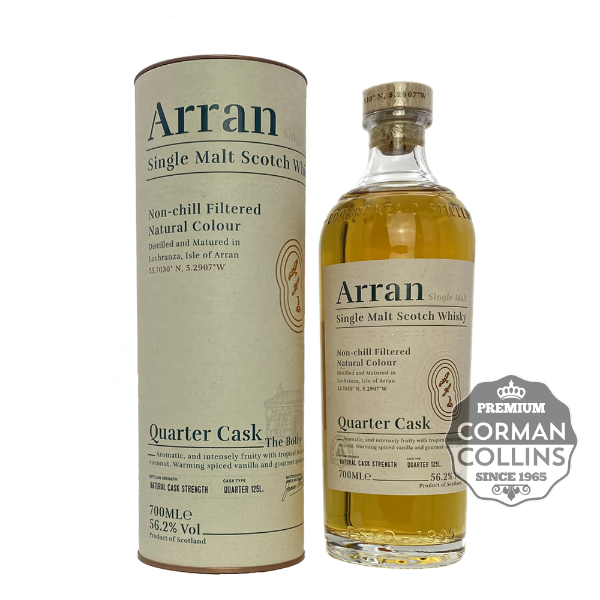 Image de ARRAN 70 CL 56.2° QUARTER CASK*