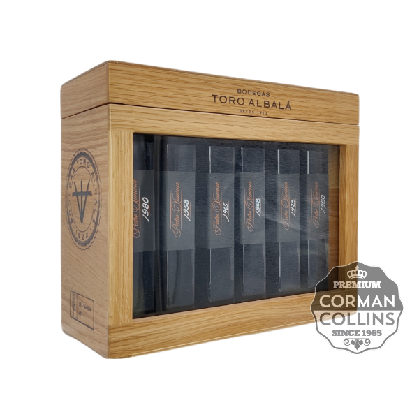 Image de TORO ALBALA  6 X 20CL COFFRET BOIS 1980/1958/1965/1968/1968/1980