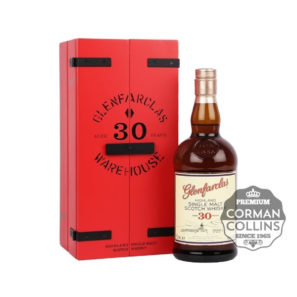 Image de GLENFARCLAS 70 CL 43° 30 YO WOOD BOX