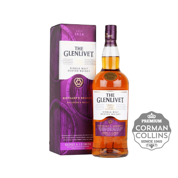 Image de GLENLIVET 100 CL 40° TRIPLE CASK RESERVE