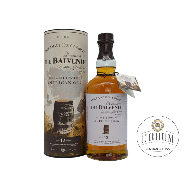 Image de BALVENIE 12Y AMERICAN OAK 43° 70CL