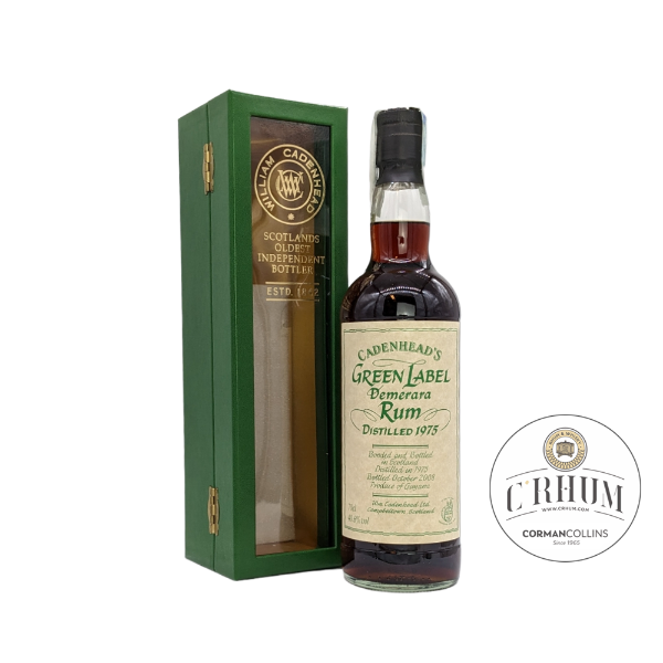 Image de DEMERARA 1975 GREEN LABEL CADENHEADS 40.6°