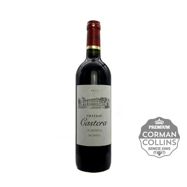 Image de CHATEAU CASTERA MEDOC CRU BOURGEOIS ROUGE 2015