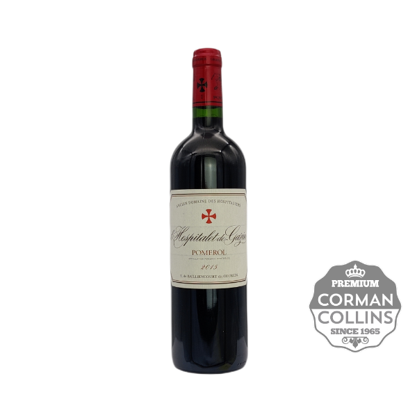 Image de CHATEAU HOSPITALET DE GAZIN 2015 POMEROL*