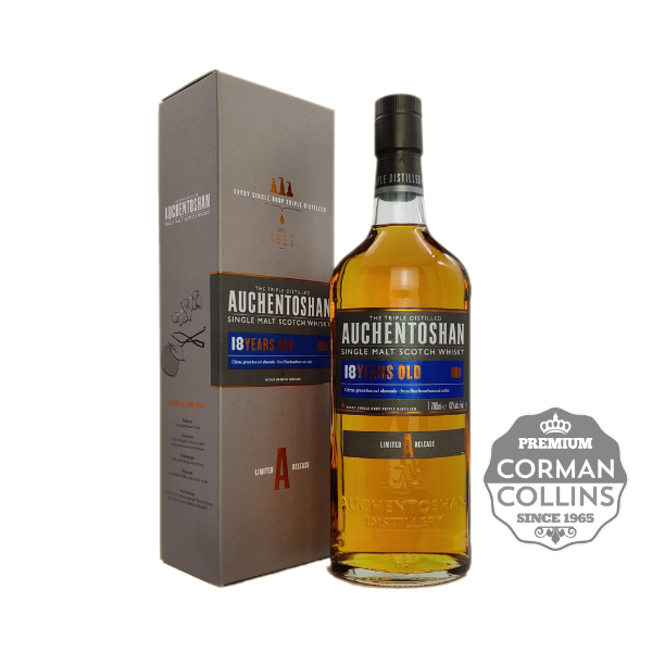 Image de AUCHENTOSHAN 70 CL 43° 18 ANS OB