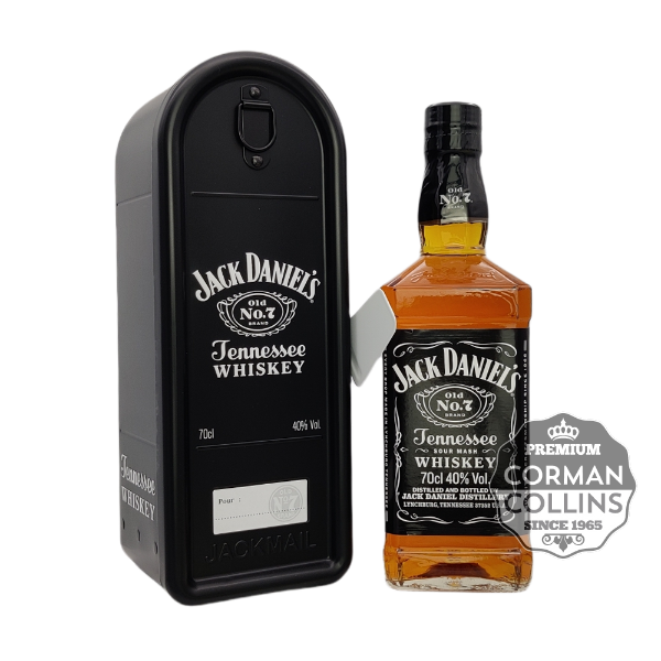 Image de JACK DANIELS 70 CL 40° MAIL BOX *