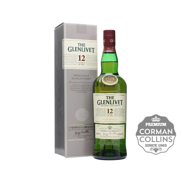 Image de GLENLIVET 12ANS    70 CL 40°  OFFICIEL